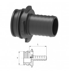 RACCORDO PORTAGOMMA DRITTO T3M D.13 1091313