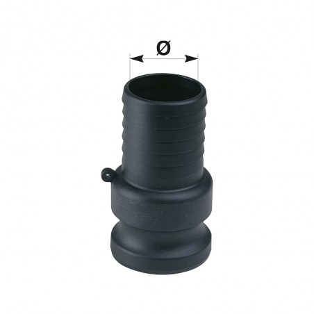 ADATTATORE RACCORDO RAPIDO 1"1/4 PORTAGOMMA 32 18105E