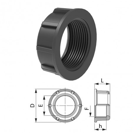 GIRELLO 1/2" FORO D.15,5 2002020