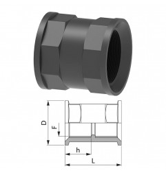 MANICOTTO 3/8" F 2302010