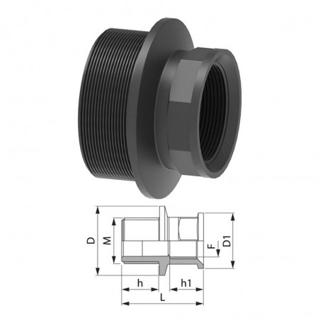 RIDUZIONE M-F 1"1/4"-3/4" 2452053