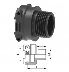 RACCORDO T3F 1/2"M 249032