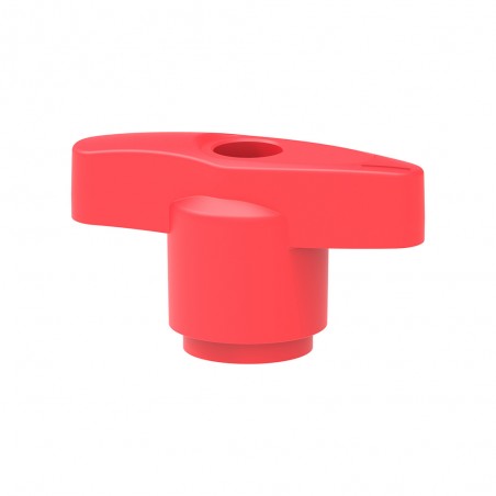 LEVA COMANDO VALVOLE A SFERA DN50 COL. ROSSO 45300600A.050