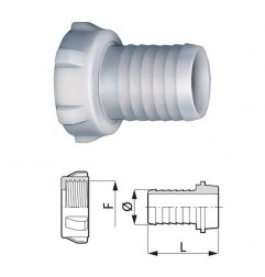 RACCORDO DRITTO D.20 + GIRELLO 29X1,75 626220.060