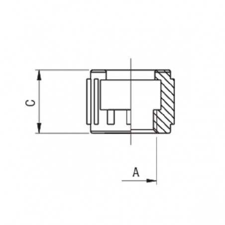 DADO CAPETTATO 14 X 1,25