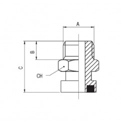 RACCORDO MASCHIO 3/8 CON BAIONETTA