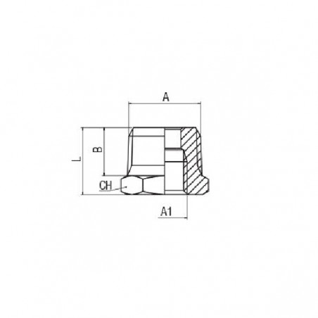 RIDUZIONE CONICA M.1/4-F.1/8