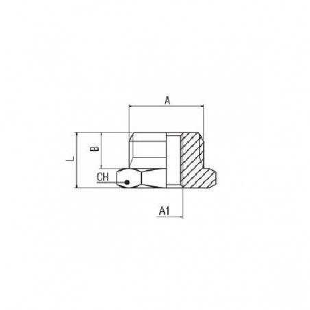 RIDUZIONE CILINDRICA M.1/4 X F.1/8