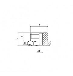 RIDUZIONE CILINDRICA M.3/8 X F.1/4