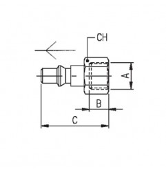 INNESTO RAPIDO F. 3/8