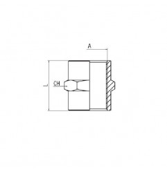 MANICOTTO 1/8 X 1/8