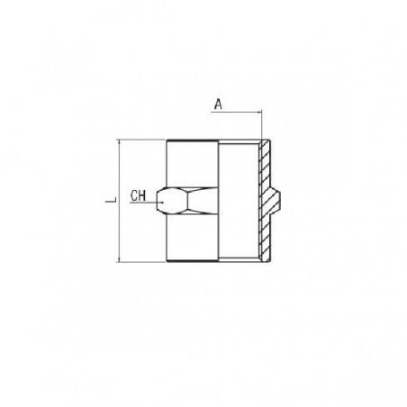 MANICOTTO 3/4 X 3/4