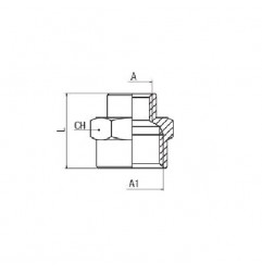 MANICOTTO M5 X 1/8