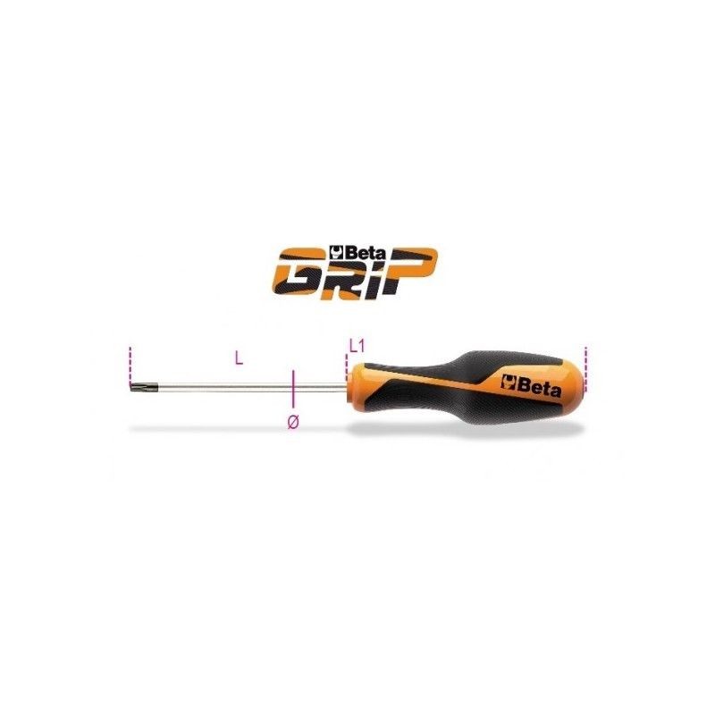 GIRAVITE TORX T20 TAMPER RESISTANT CON IMPUGNATURA 1268RTX/T20