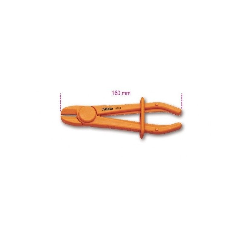 PINZA PLASTICA PER OCCLUSIONE TUBI 8-15 MM 1481PL/A