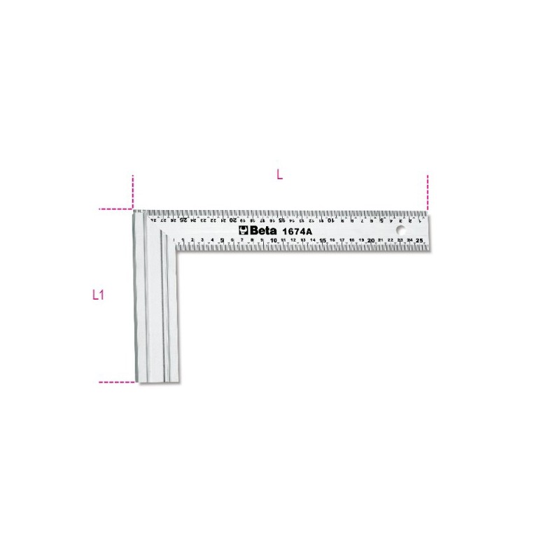 SQUADRA PER FALEGNAMI 400 MM 1674A/400