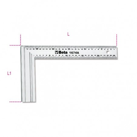 SQUADRA PER FALEGNAMI 400 MM 1674A/400