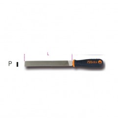 LIMA PIATTA A TAGLIO MEZZODOLCE 10" 250 MM CON IMPUGNATURA 1719BMA10P/