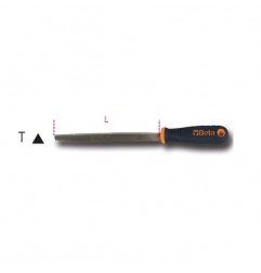 LIMA TRIANGOLARE  A TAGLIO MEZZODOLCE 6" 150 MM 1719BMA6/T