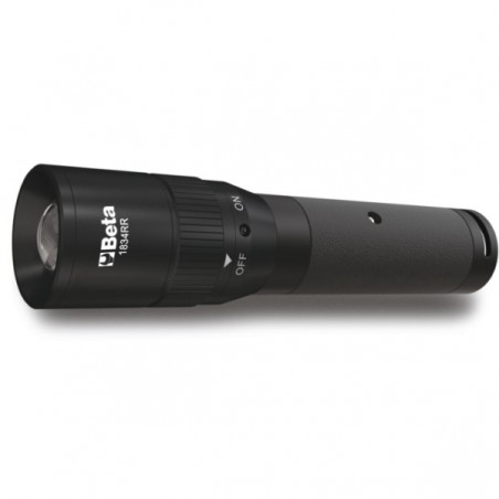 TORCIA 130 LUMEN LED RICARICABILE REGOLABILE PRESA ACCENDISIGARI BETA 1834RR