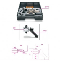 MOLTIPLICATORE DI COPPIA DESTRO SINISTRO 2700NM + ACCESSORI RAPPORTO 5:1 560/C4+