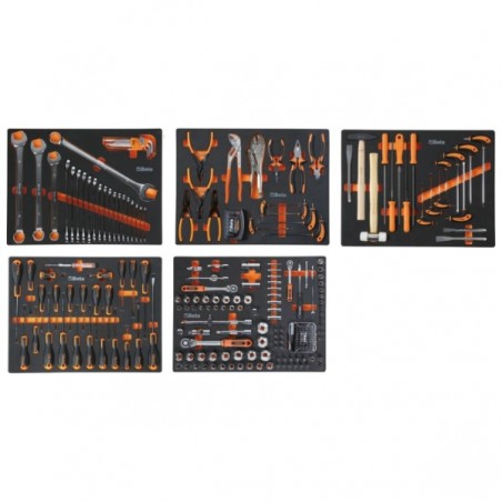 ASSORTIMENTO 271 UTENSILI PER LINEA C45 IN VASSOIO MORBIDO 5945E/2021