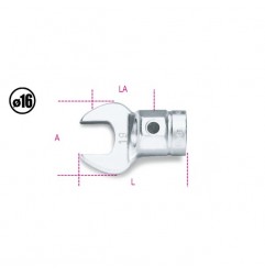 CHIAVE A FORCHETTA PER BARRA DINAMOMETRICA 30MM 642/30