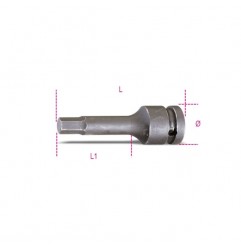 CHIAVE A BUSSOLA 14 MM MASCHIO ESAGONALE BETA 720ME/14