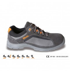 SCARPA ANTINFORTUNISTICA S1P SRC TG.43 BASSA PELLE SCAMOSCIATA 7213FG/43