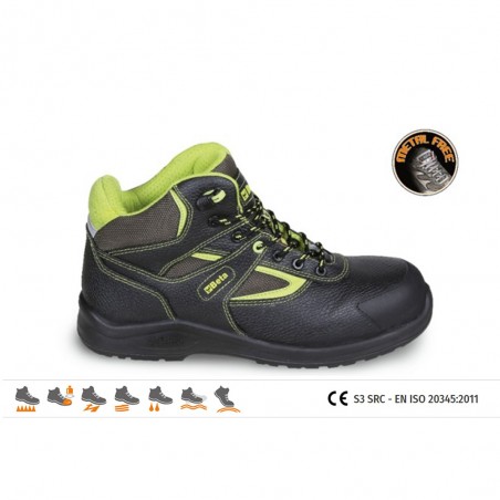 SCARPA ANTINFORTUNISTICA S3 SRC TG.35 ALTA PELLE IDROREP. RAPIDO SFIL 7221PEK/35