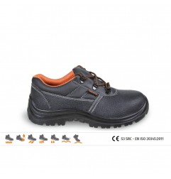 SCARPA ANTINFORTUNISTICA S3 SRC TG.35 BASSA PELLE ACCIAIO COMPOSITA BET7421CK/35