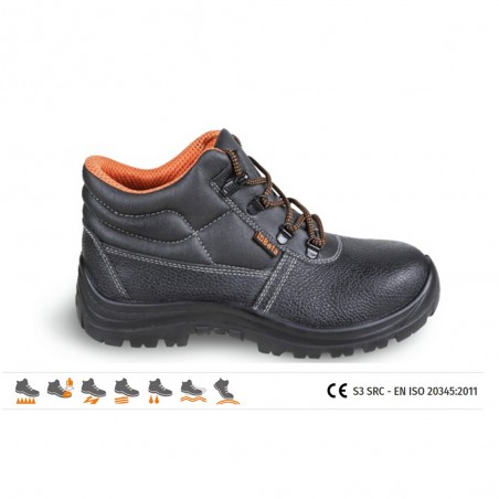 SCARPA ANTINFORTUNISTICA S3 SRC TG.36 ALTA PELLE IDROREP. RAPIDO SFIL. 7243CK/36