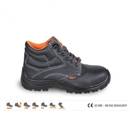 SCARPA ANTINFORTUNISTICA S3 SRC TG.38 ALTA PELLE IDROREP. RAPIDO SFIL. 7243EN/38