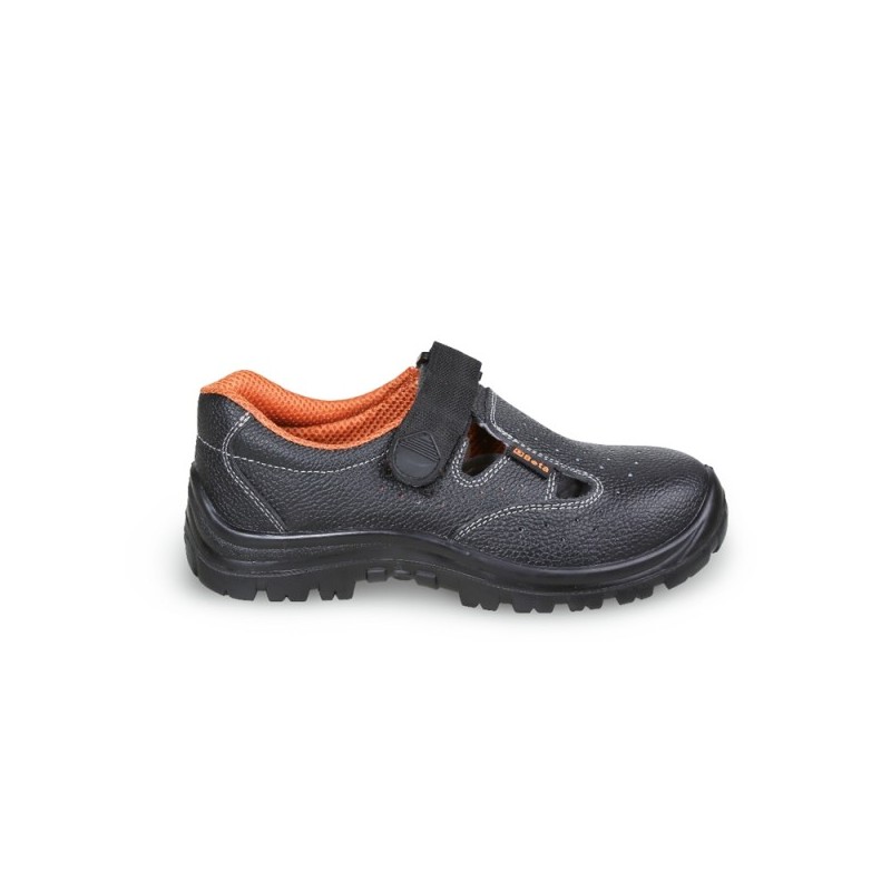 SCARPA ANTINFORTUNISTICA S1P SRC TG.41 APERTA BASSA IN PELLE 7247BK/41