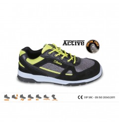 SCARPA ANTINFORTUNISTICA S1P SRC TG.43 BASSA PELLE SCAMOSCIATA NYLON 7314AF/43