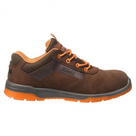 SCARPA ANTINFORTUNISTICA S3 TG.41 BASSA PELLE IDROREPELLENTE MARRONE 7320M/41