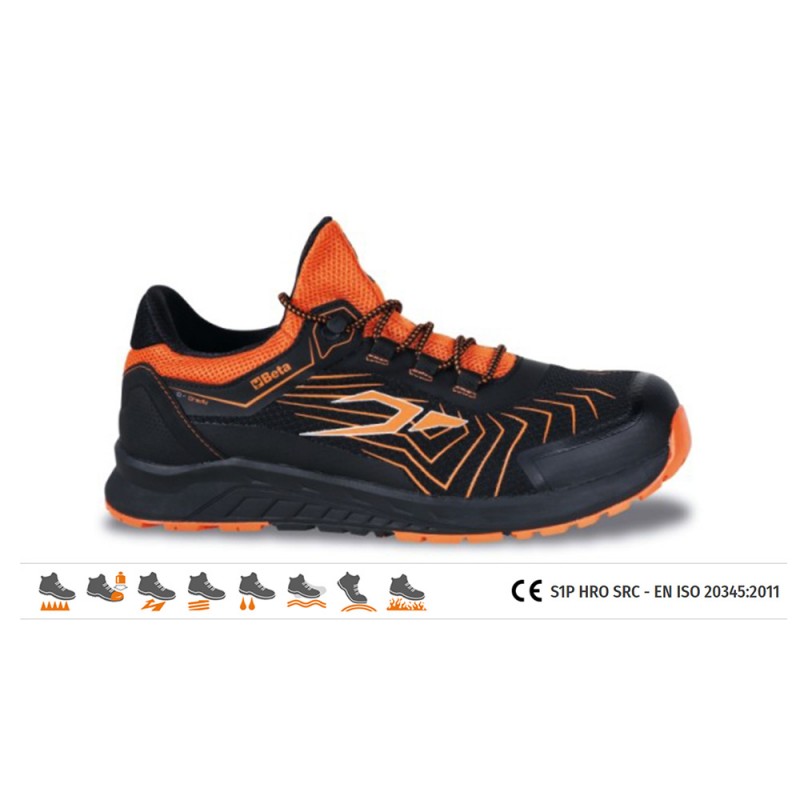 SCARPA ANTINFORTUNISTICA S1P HRO SRC TG.41 BASSA 0-GRAVITY ARANCIO 7352A/41