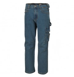 JEANS TG.M DA LAVORO TESS ELASTICIZZATO 7525/M