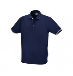 POLO 200 GR. TG.XXL COTONE BLU 3 BOTTONI BETA 7547BL/XXL