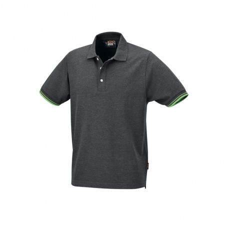 POLO 200 GR. TG.XL COTONE GRIGIO 3 BOTTONI BETA 7547G/XL