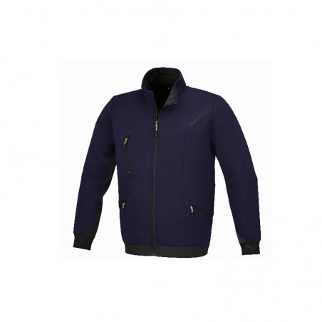 PILE 325 GR. TG.XL ZIP LUNGA BLU 7634B/XL