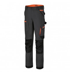 PANTALONE 260 GR. TG.XS MULTITASCHE ELASTICIZZATO 7650/XS