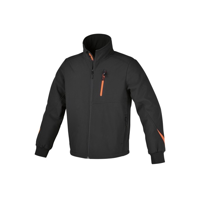 GIACCA 290 GR. TG.M SOFTSHELL ANTRACITE 7658/M