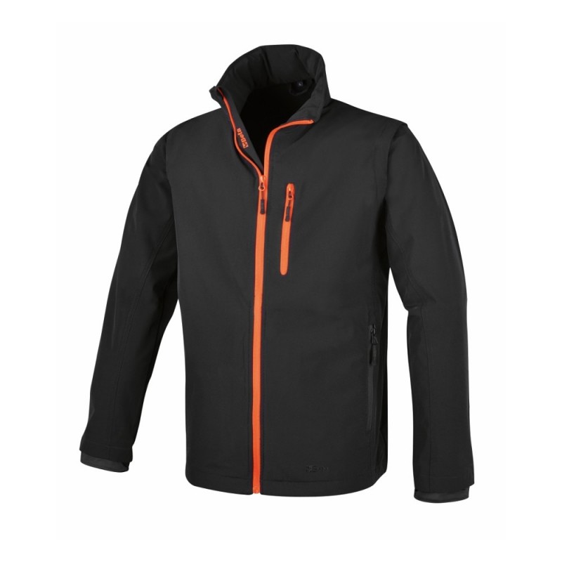 GIACCA 140 GR. TG.XL ZIP LUNGA MULTITASCHE ANTRACITE 7669N/XL