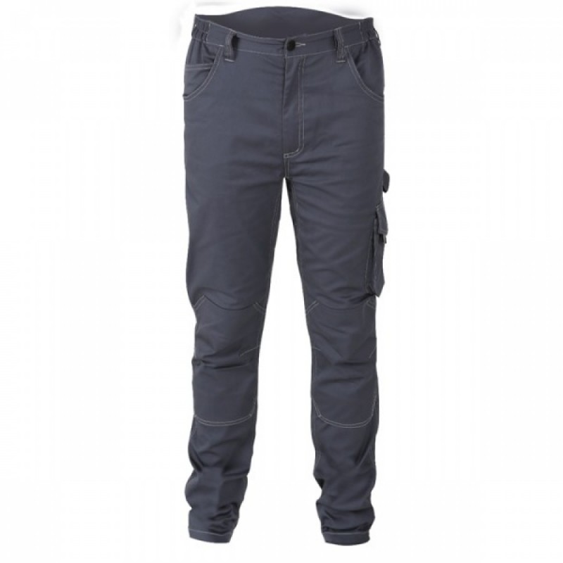 PANTALONE 250 GR. TG.S TWILL STRETCH GREY 7830ST/S