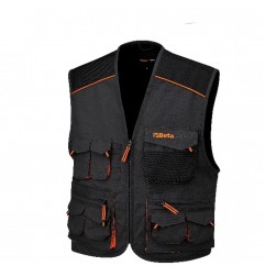 GILET 180 GR. TG.S MULTITASCHE LEGGERO 7867E/S