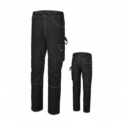 PANTALONE 290 GR. TG.L CANVAS NERO SLIM FIT BETA 7880SC/L