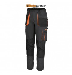 PANTALONE 260 GR. TG.M CANVAS NERO 4 STAGIONI 7900G/M