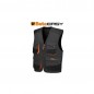 GILET 260 GR. TG.L CANVAS MULTITASCHE GRIGIO 7907G/L