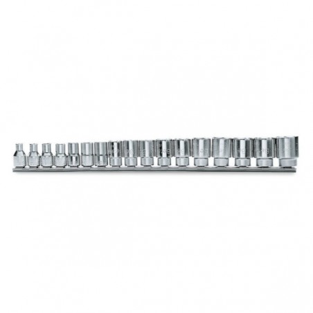 CHIAVE A BUSSOLA 3/8" SERIE 13 PEZZI BOCCA ESAGONALE 910A-AS/SB13